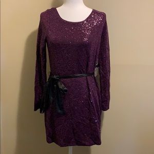 NWT express sequin dress